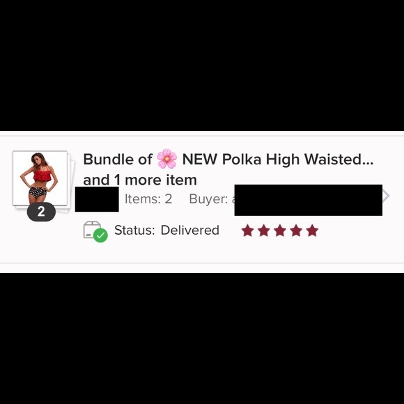 ๐ NEW Polka High Waisted Ruffled Dot Bikini - Picture 4 of 6